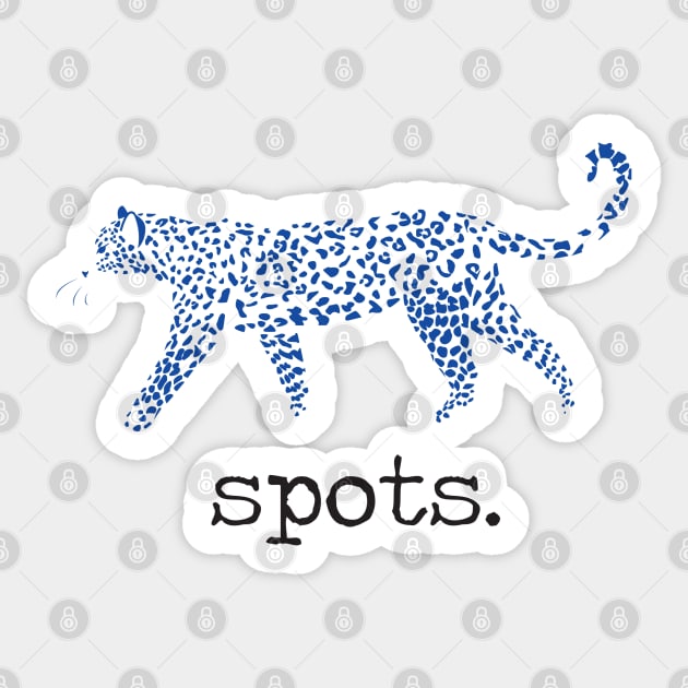 Spots Sticker by CloudWalkerDesigns